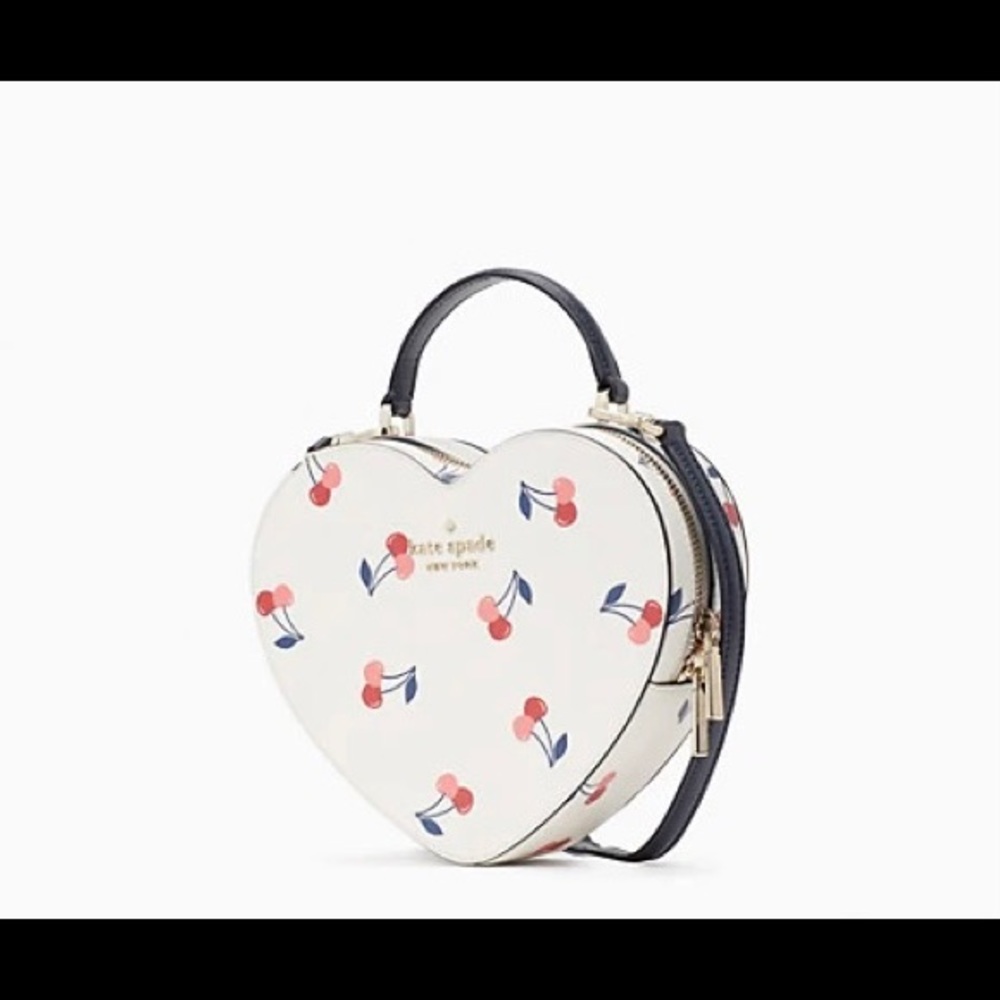 Kate Spade Love Shack Cherry Heart Crossbody handbag - Picture 5 of 6